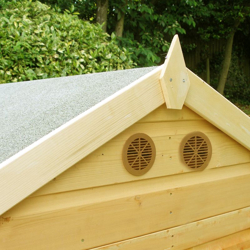 Shire Shire Croft 5' 2" x 6' 5" Apex Children's Playhouse - Premium Dip Treated Shiplap