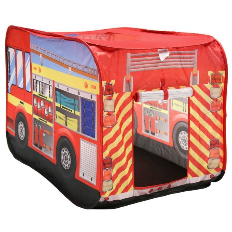 Wensum Wensum Fire Engine Play Tent Indoor Outdoor Polyester Pop Up