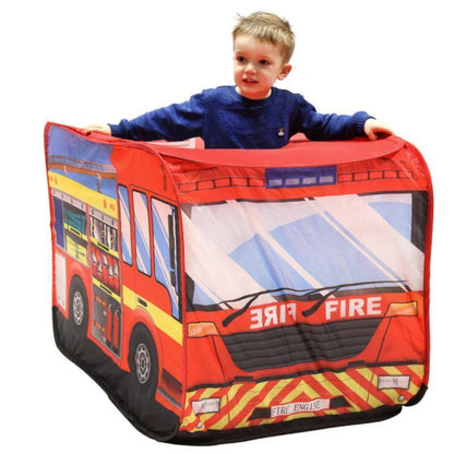 Wensum Wensum Fire Engine Play Tent Indoor Outdoor Polyester Pop Up