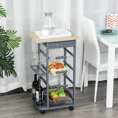 Rolling Kitchen Cart