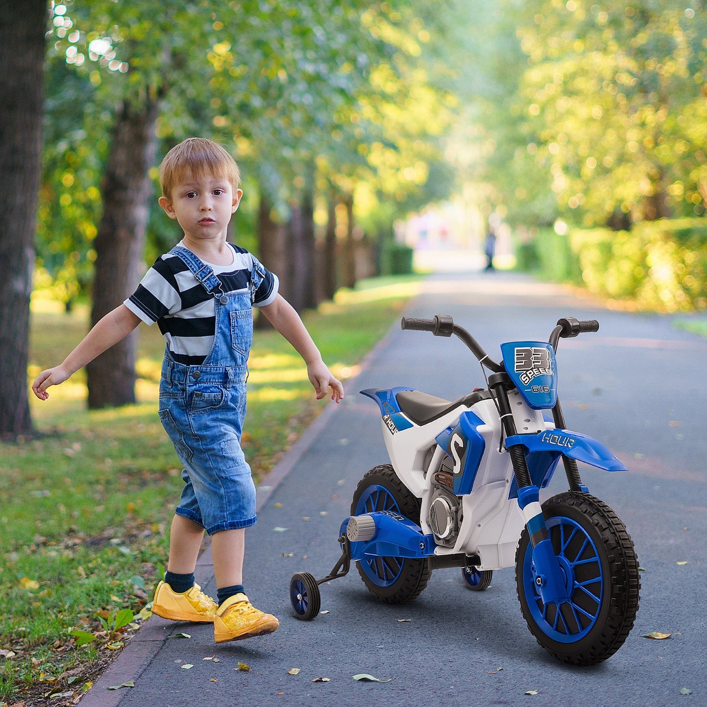 12V Kids Electric Motorcycle Ride-On