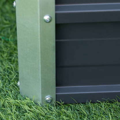 Raised Garden Bed Elevated Metal Planter Box for Vegetables