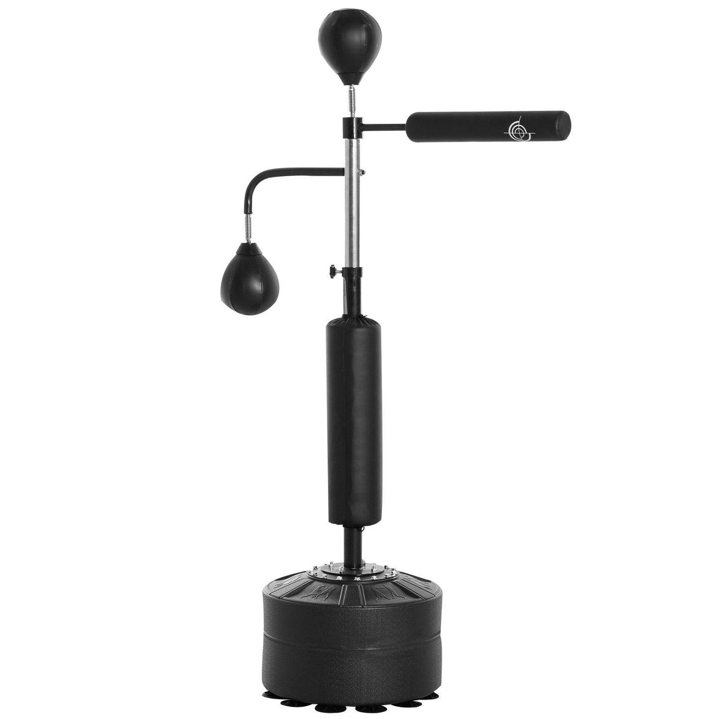 3-in-1 Freestanding Boxing Punching Bag Stand with 2 Speed Balls