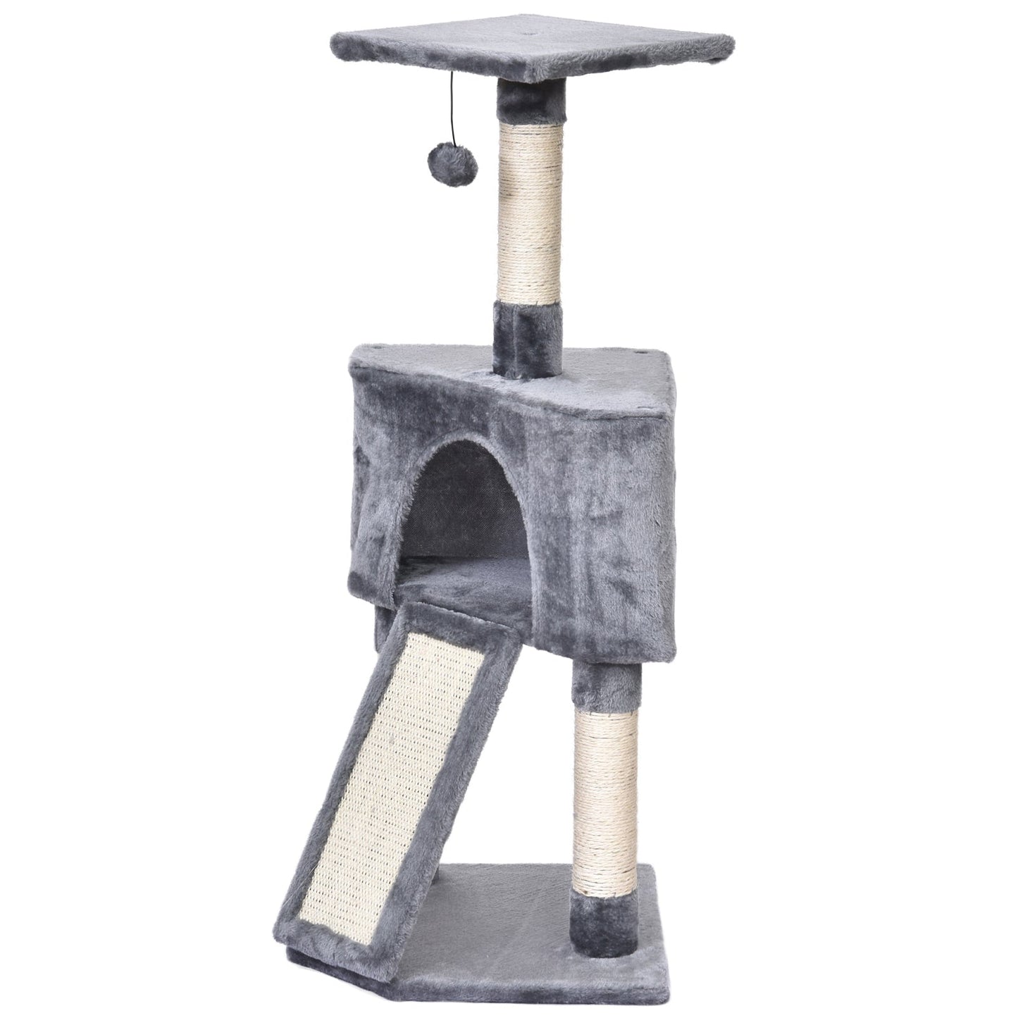 PawHut Corner Cat Tree for Indoor Cats