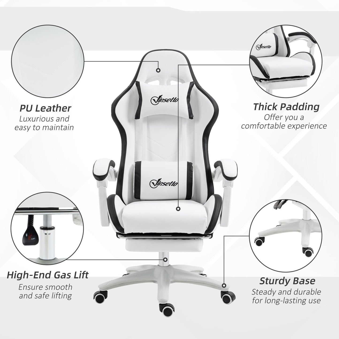 Vinsetto Racing Gaming Chair