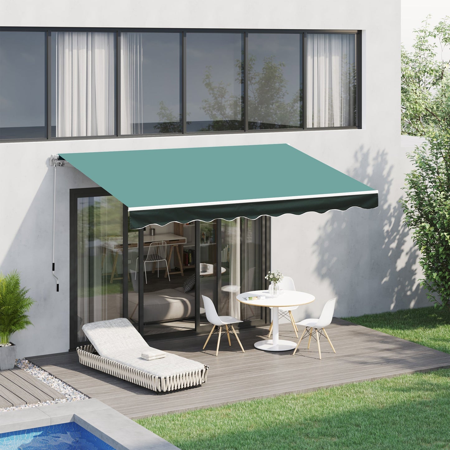 Manual Retractable Awning