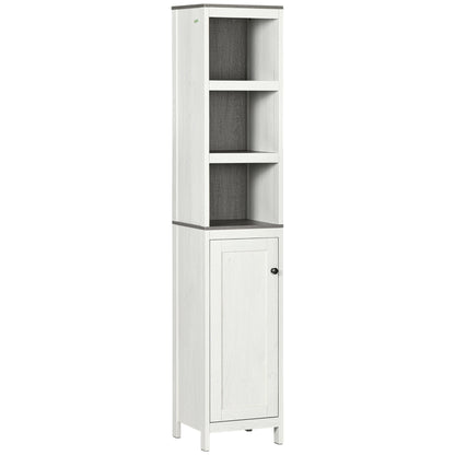 kleankin Tall Bathroom Storage Cabinet