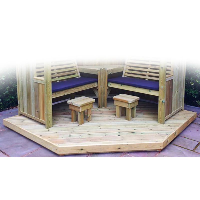 Croft Essentials Garden Decking 224.5cm x 224.5cm by Croft