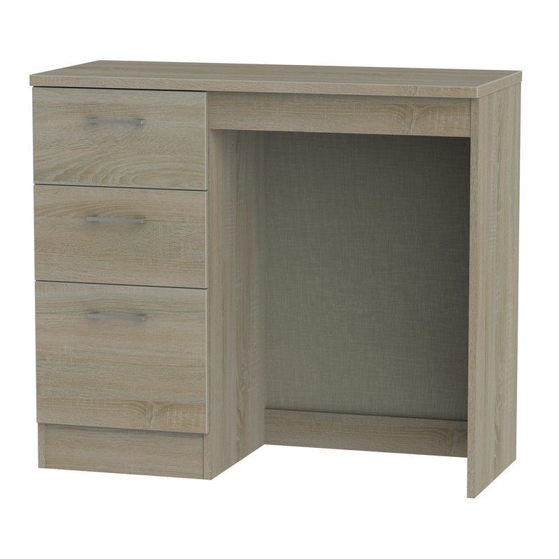 Swift Elmsett Desk Brown 3 Drawers