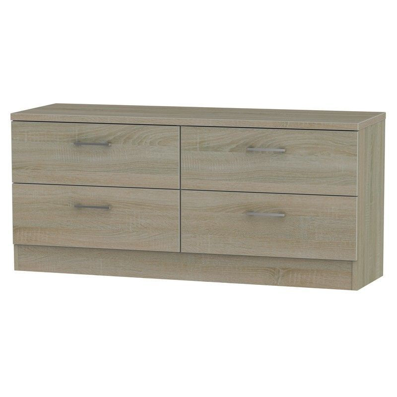 Swift Elmsett Large Chest of Drawers Brown 4 Drawers