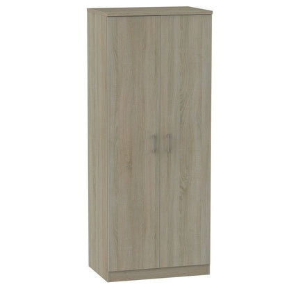 Swift Elmsett Tall Wardrobe Brown 2 Doors