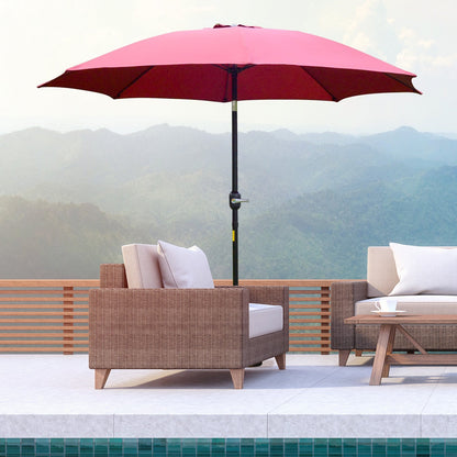 2.6M Umbrella Parasol-Red