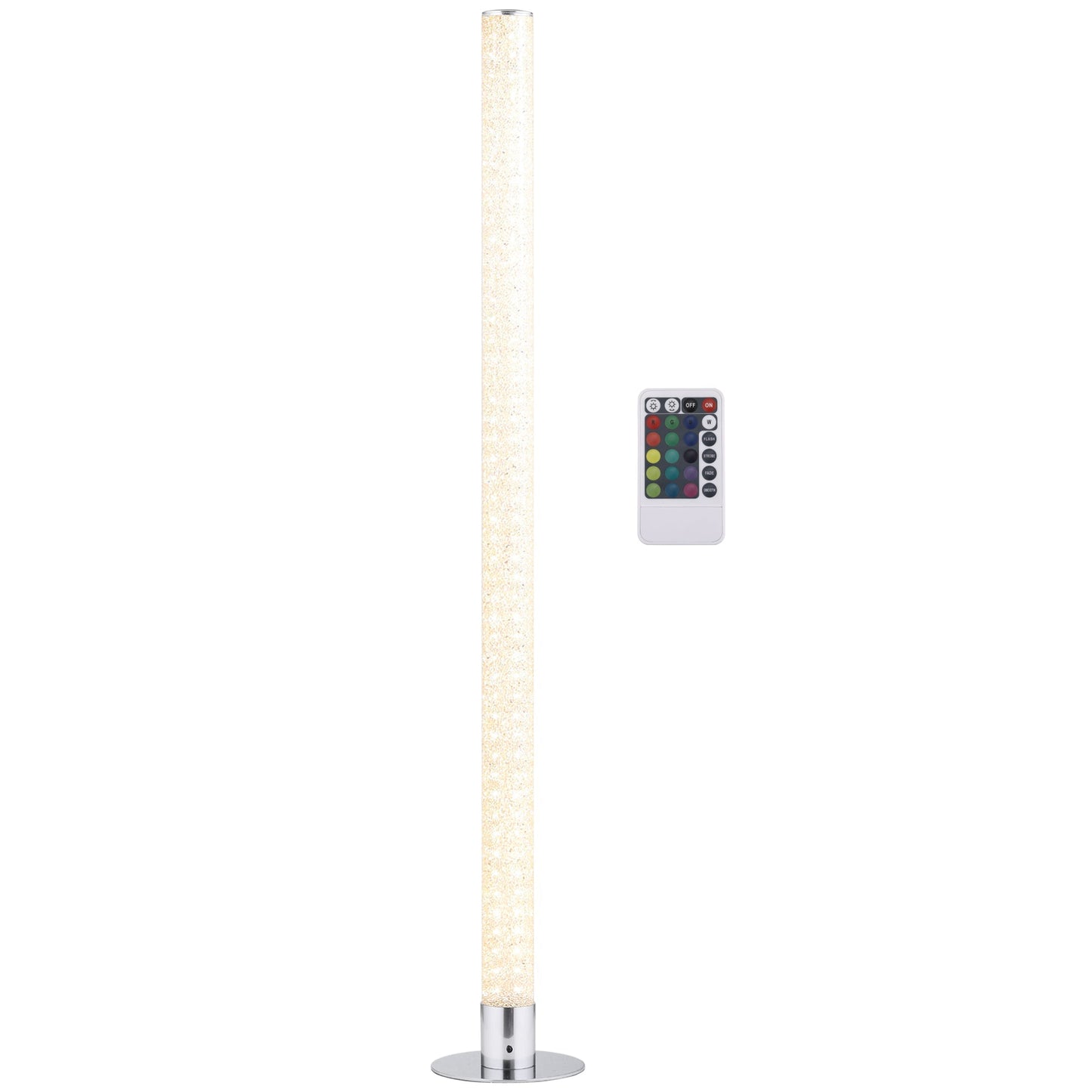 RGB Floor Lamps Dimmable Corner Lamp with Remote Control