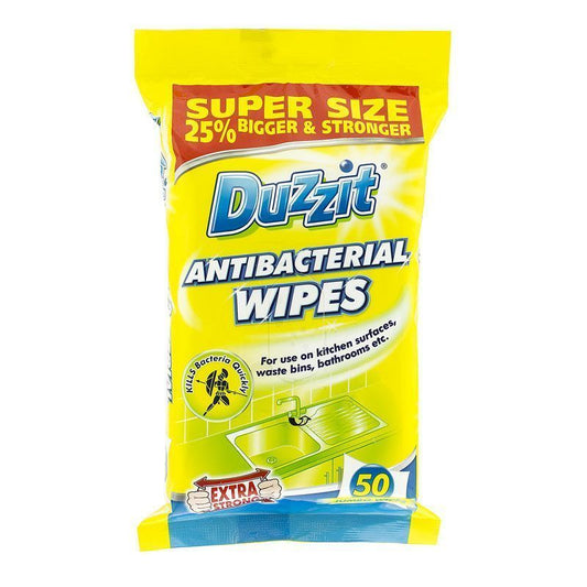 Duzzit 50 Pack Duzzit Anti-Bacterial Wipes