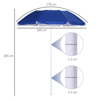 1.7m Beach Umbrella