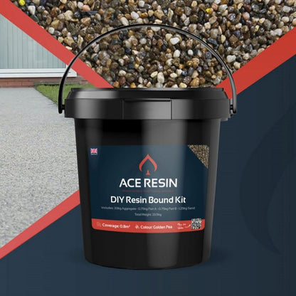 Ace Resin DIY Resin Bound Kit Golden Pea