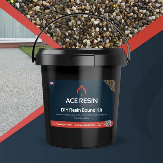 Ace Resin DIY Resin Bound Kit Golden Pea