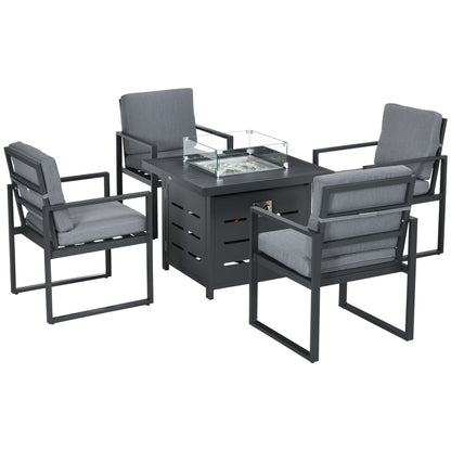 5-Piece Aluminium Garden Furniture Sets