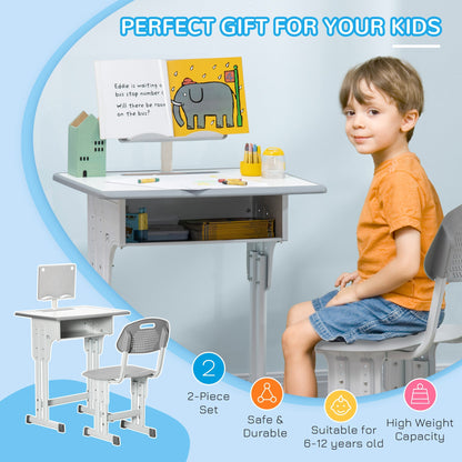 Kids Adjustable Desk and Chair Set