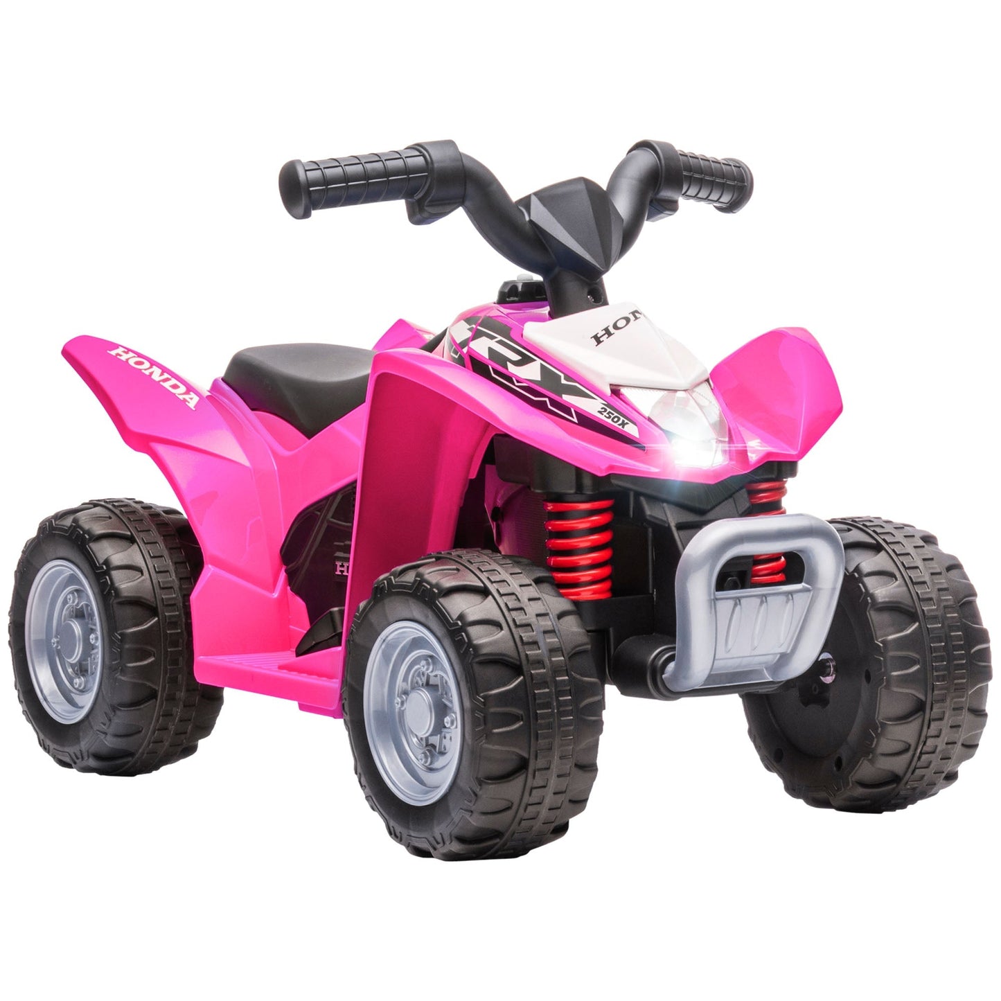 Honda Ride On Quad Bike With LED Light & Horn 1.5 To 3 Years Pink by Aiyaplay