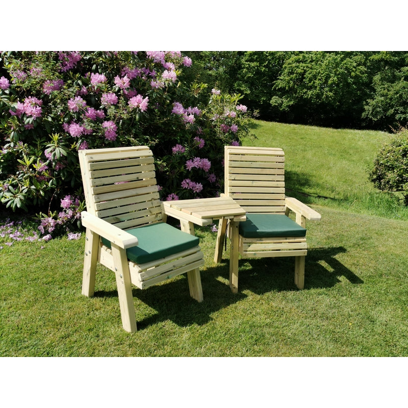 Croft Ergo Garden Tete a Tete by Croft - 2 Seats