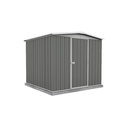 Absco Absco Regent 7' 4" x 7' 1" Apex Shed Steel Woodland Grey - Classic