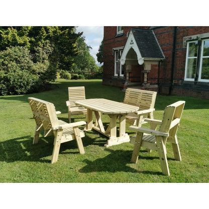 Croft Ergo Garden Patio Dining Set by Croft - 6 Seats