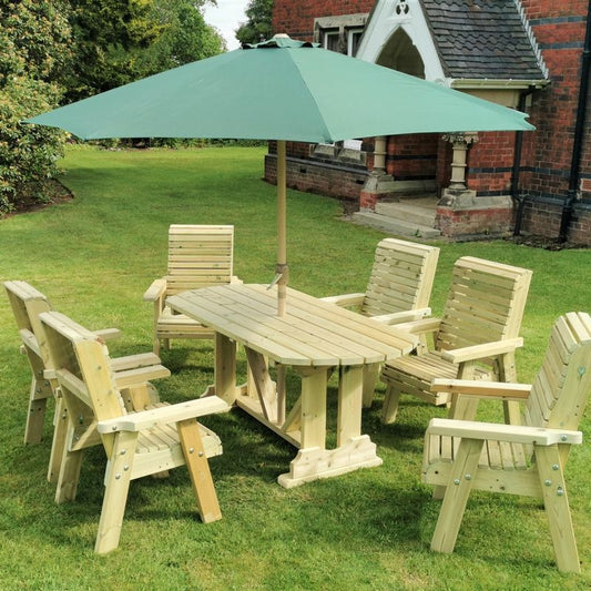 Croft Ergo Garden Patio Dining Set by Croft - 6 Seats