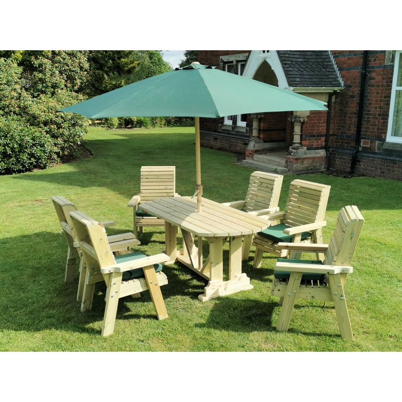 Croft Ergo Garden Patio Dining Set by Croft - 6 Seats