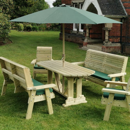 Croft Ergo Garden Patio Dining Set by Croft - 8 Seats