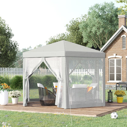 Outsunny 4M Hexagon Gazebo