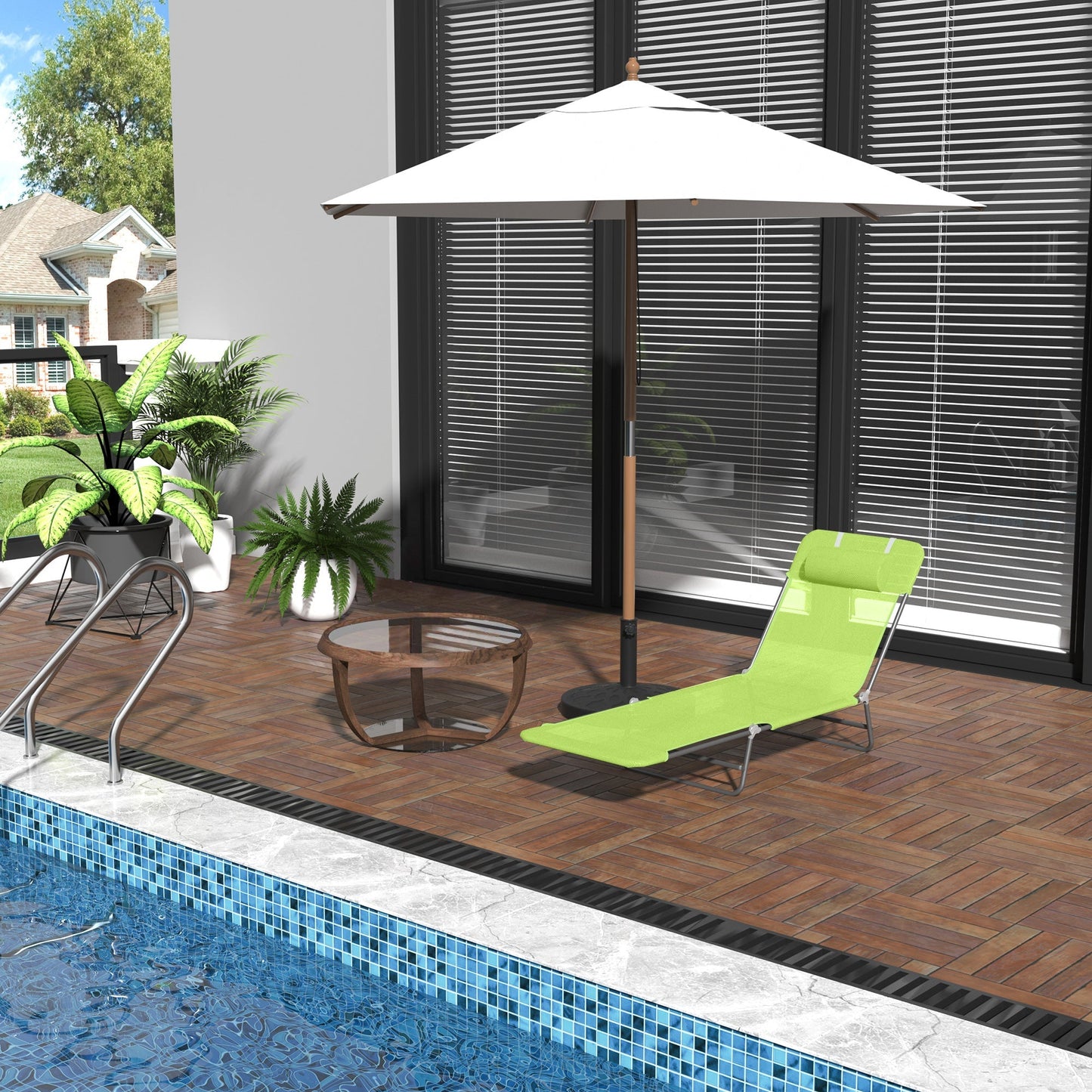 Outdoor Foldable Sun Lounger