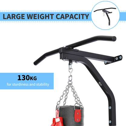 Punching Bag Hanger Wall Mount Bracket Kick Boxing MMA Training Frame Home Fitness Workout Pull Up Bar