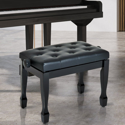 PU Leather Upholstered Piano Stool