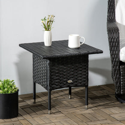 Rattan Side Table