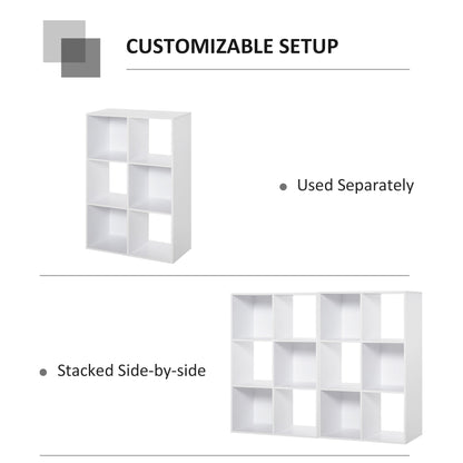 6 Cubes Shelving Cabinet