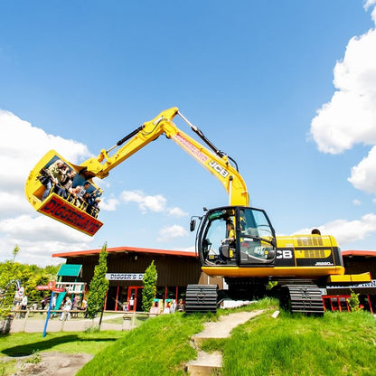 Family Ticket to Diggerland - Gift Experience for Four