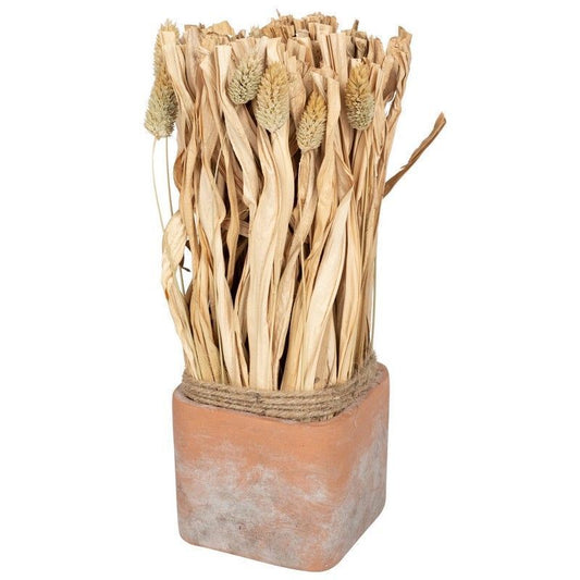 Scarthingwell Dried Grass Bouquet Artificial Plant - 30cm