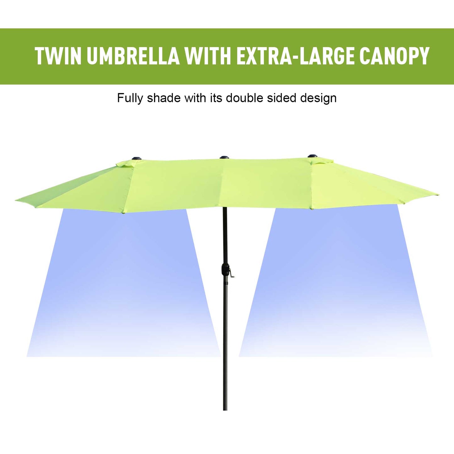 Double-side Umbrella Parasol