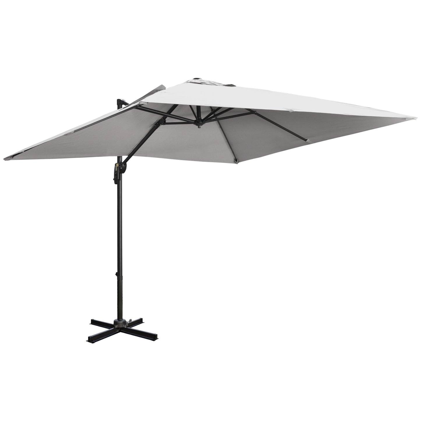 2.7m Square Overhanging Cantilever Umbrella