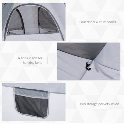 4 Person Automatic Camping Tent