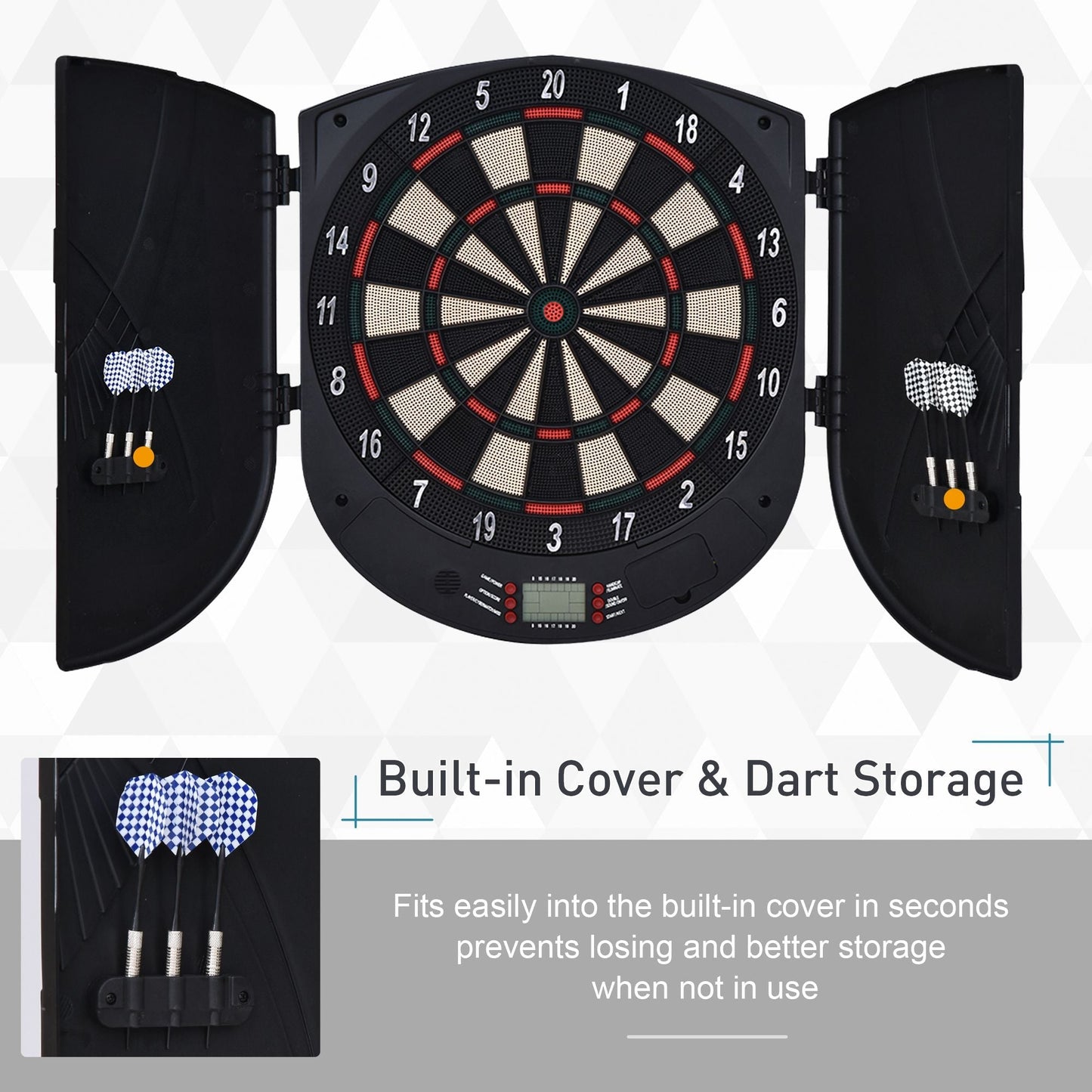 Electronic Dartboard 26 Games