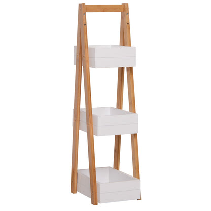 3 Tier Bathroom Shower Caddy Freestanding Rack Storage Unit Shelf Organiser