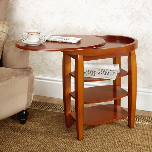 Greenhurst Swivel Top Table Oak