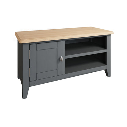 Norfolk Furniture Portchester TV Unit Oak Grey