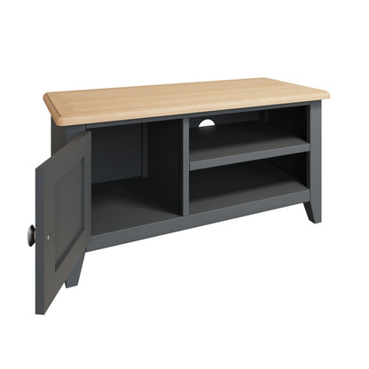 Norfolk Furniture Portchester TV Unit Oak Grey