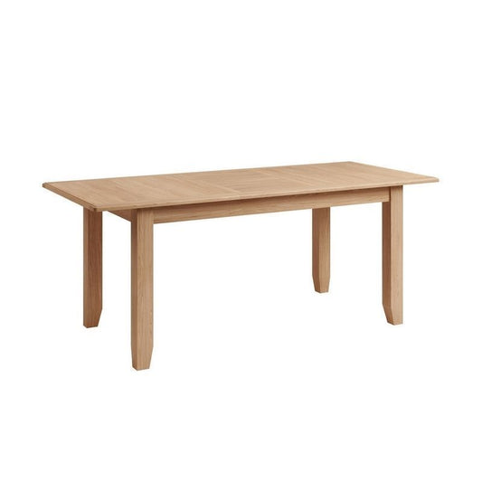 Anglian Furniture Oxford Oak Extending Dining table Natural 160cm