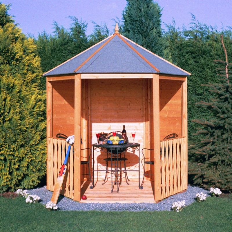 Shire Shire Gazebo Garden Arbour (7' x 6')