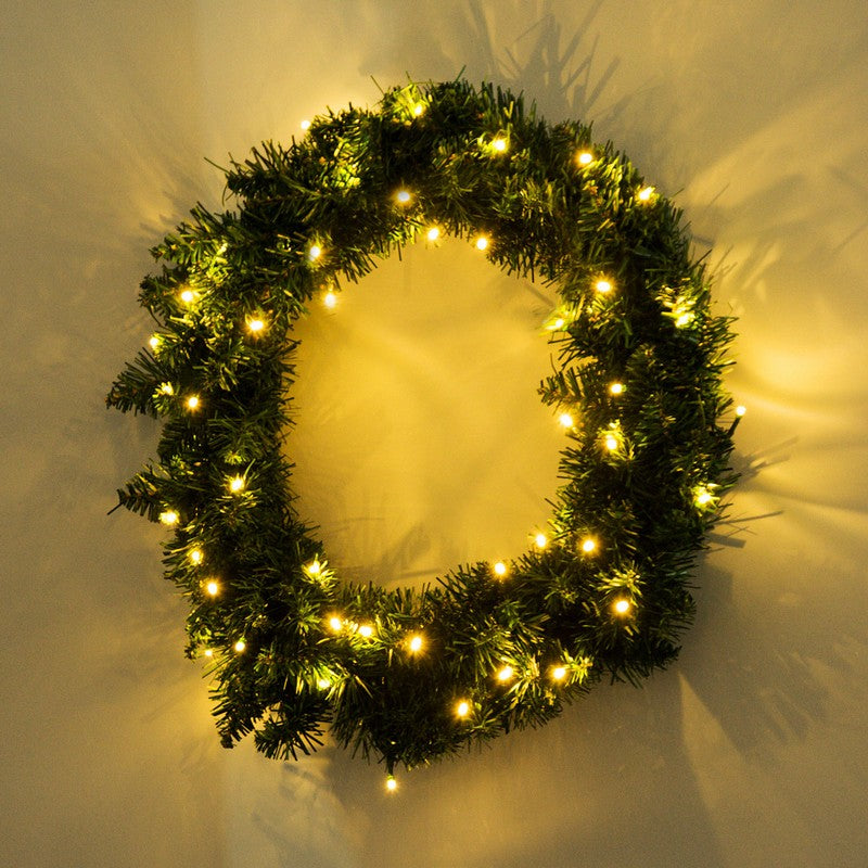 Homcom Christmas Wreath Decoration