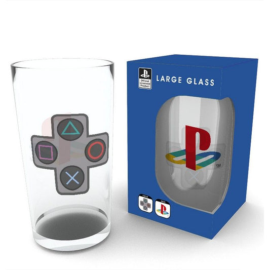 Playstation Large Playstation Buttons Glass 400ml